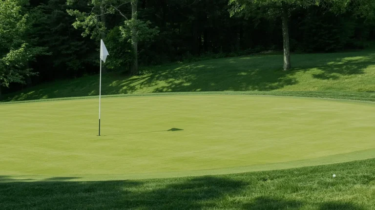 imagen de un hoyo de golf