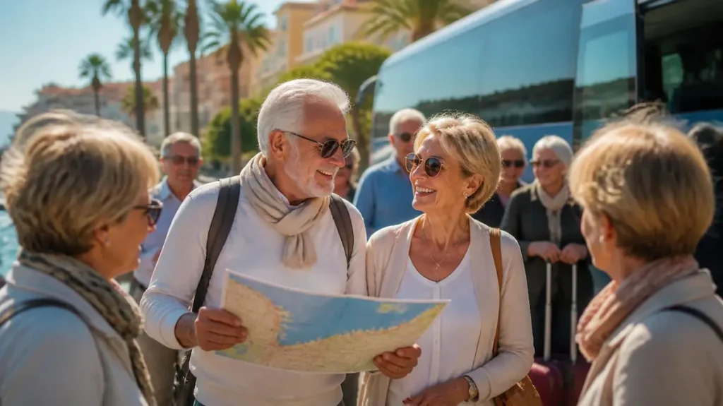Viaje del imserso donde hay seniors felices